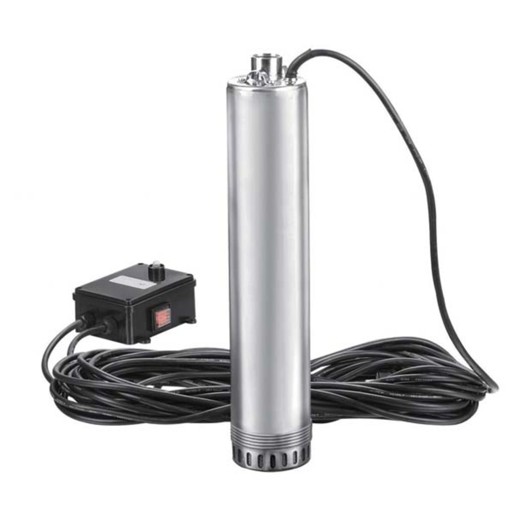 Pompe immergée grande profondeur 15 m 900w débit maximum 4500 l/h - 08148