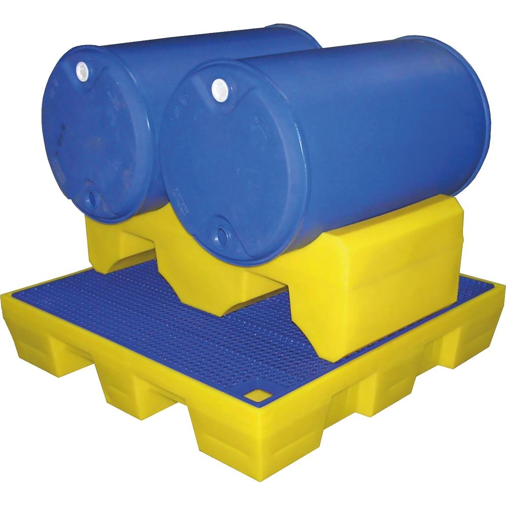 Support 100% PE pour 2 fûts de 200L DRAKKAR - 08253