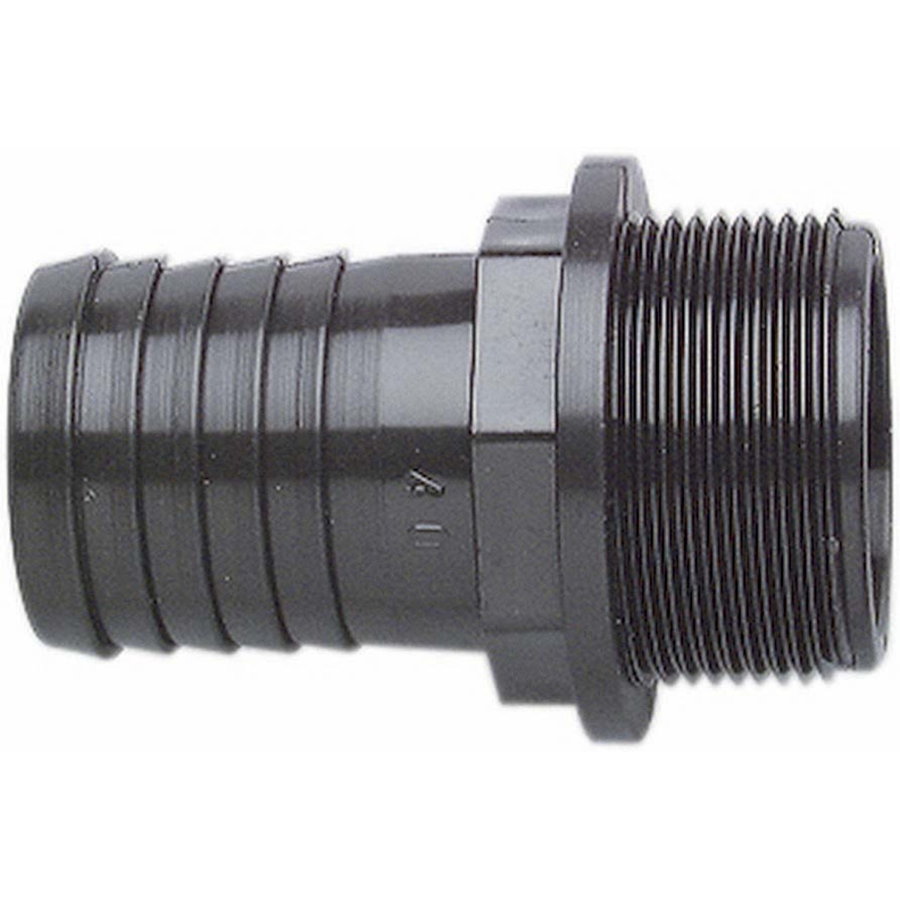 Raccord male/male droit 1'1/2x40pvc - 08289