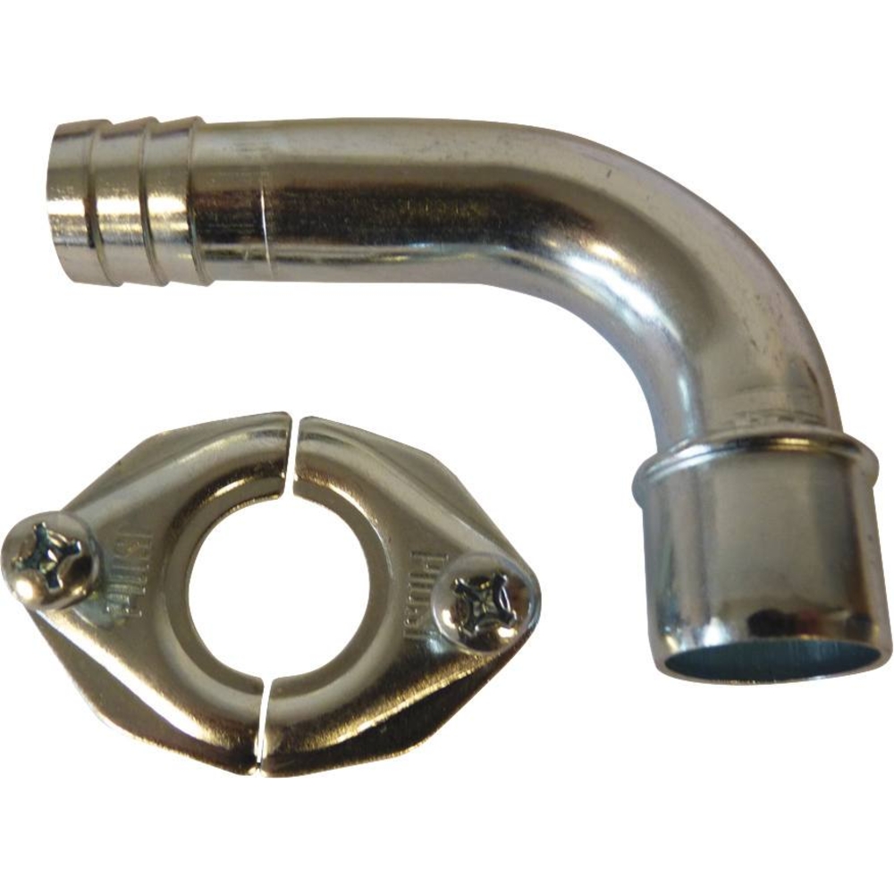 Raccord coudé + brides pour pompe 12/24V Piusi PIUSI - 08304