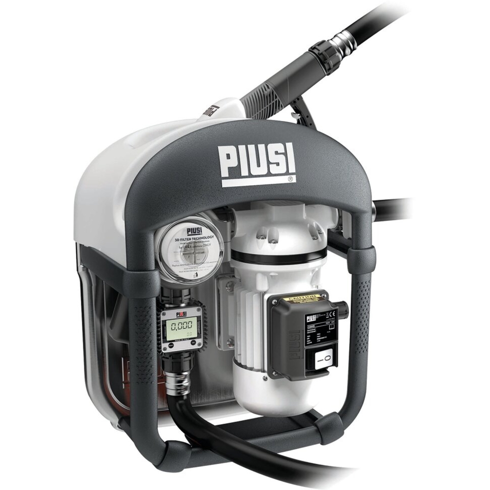 Pompe électrique AdBlue carénée avec filtre 230V 400W 35 l/min - kit station pour cuve IBC PIUSI - 08311