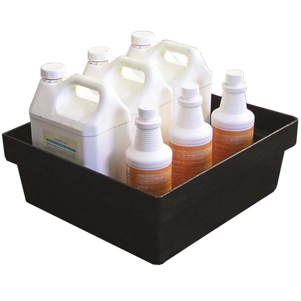 Bac de retention 20l polyethylene 430x410x155mm sans caillebottis DRAKKAR EQUIPEMENT - 08328