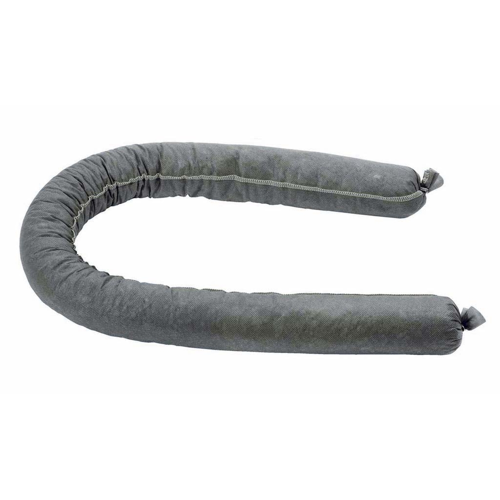 Boudin absorbant tous liquides 80x1200mm, absorbe 5,3 litres - 08384