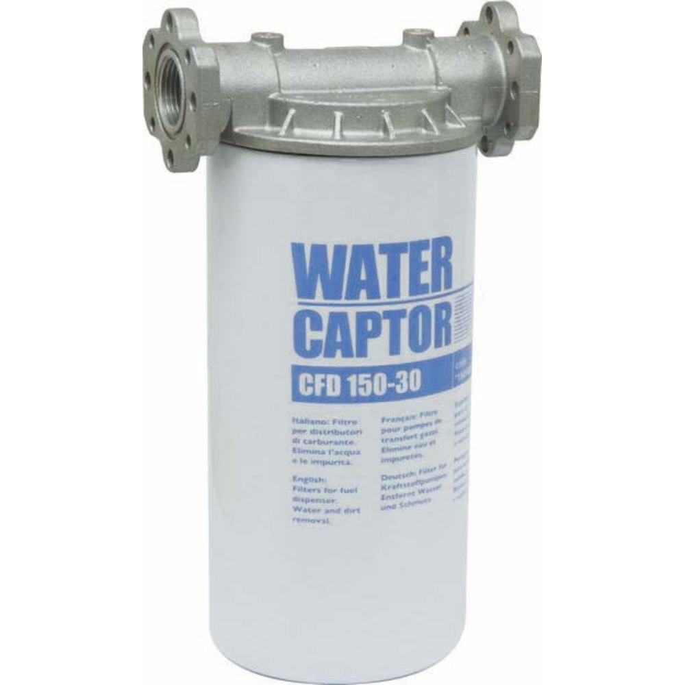 Kit filtre separateur gasoil/eau 1'gaz 150l/mn PIUSI - 08414