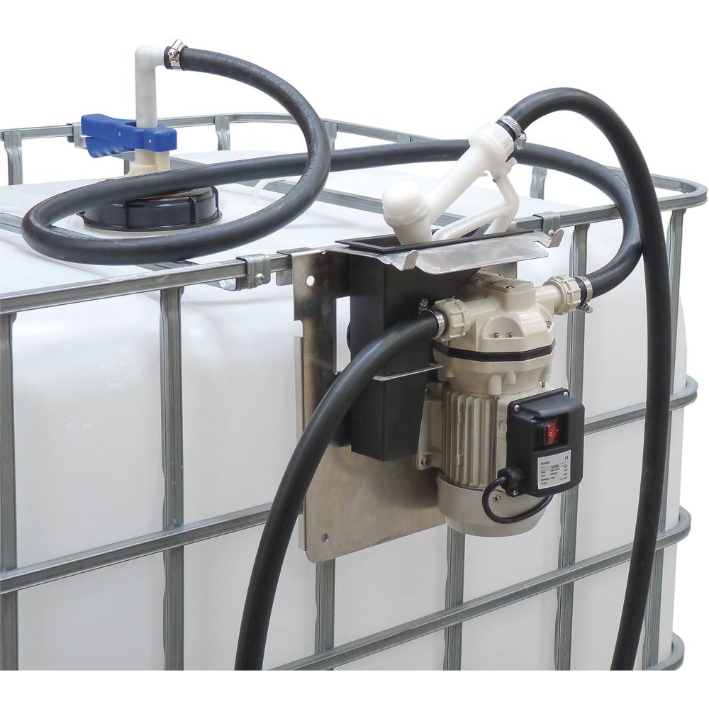 Pompe électrique AdBlue 230V 330W 34 l/min - kit station pour cuve IBC DRAKKAR - 08525