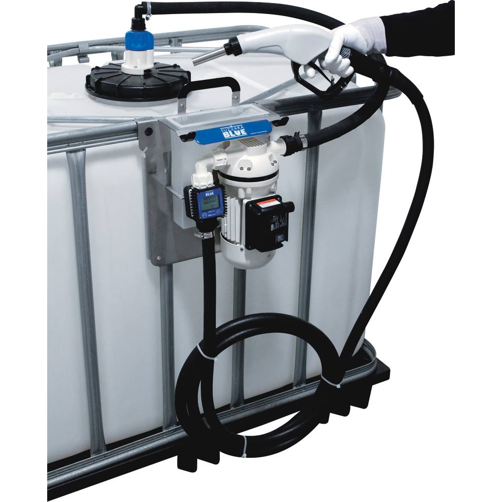 Pompe électrique AdBlue avec compteur 230V 400W 34 l/min - kit station pour cuve IBC PIUSI - 08584
