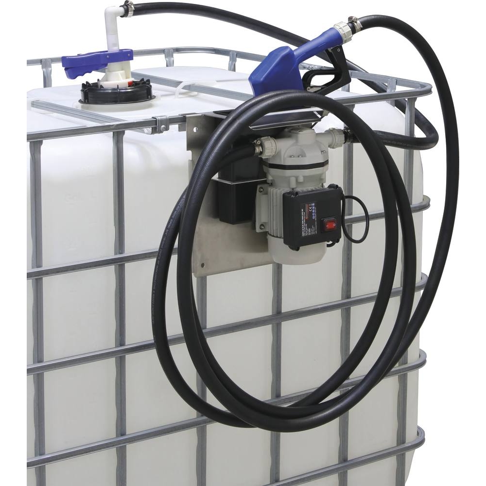 Pompe électrique AdBlue 230V 330W 34 l/min - kit station pour cuve IBC DRAKKAR - 08597