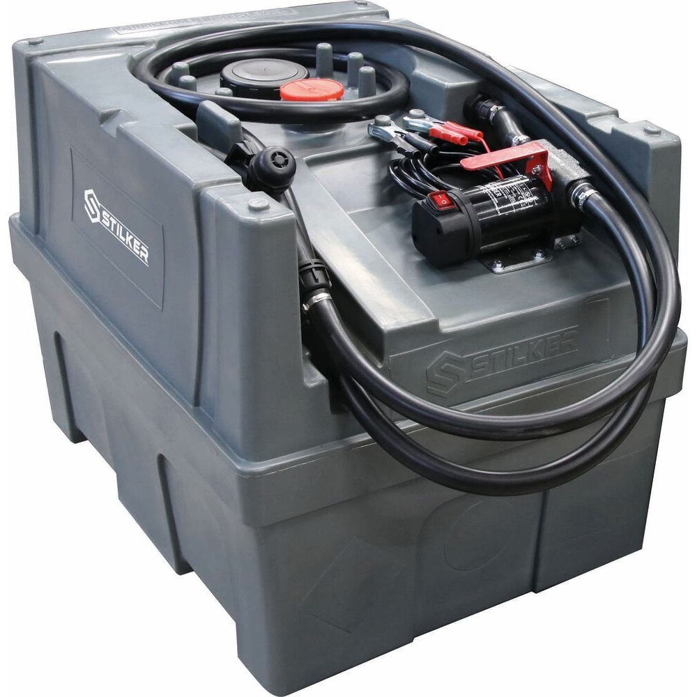 Cuve de ravitaillement gasoil PE 200L avec kit pompe à gasoil 12V 40 l/min STILKER - 08612