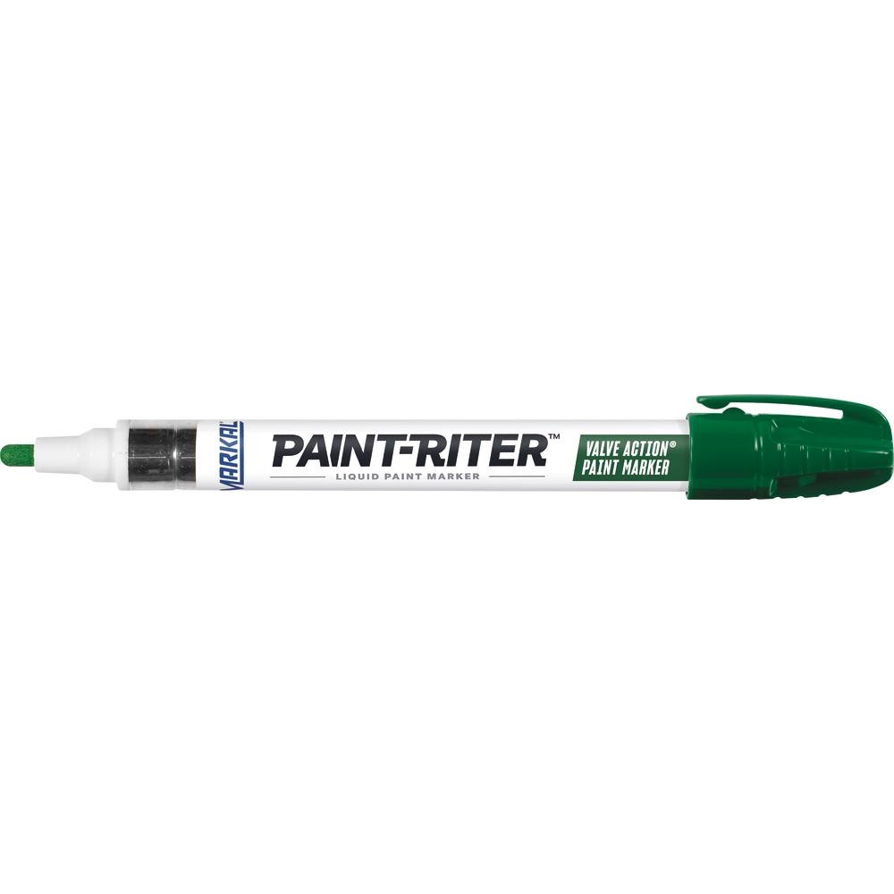 Feutre à peinture liquide permanent vert surface propre MARKAL - 08702