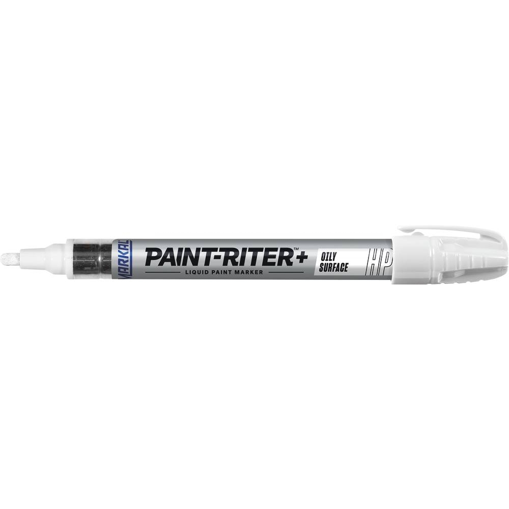 Feutre à peinture liquide permanent blanc surface huileuse MARKAL - 08710