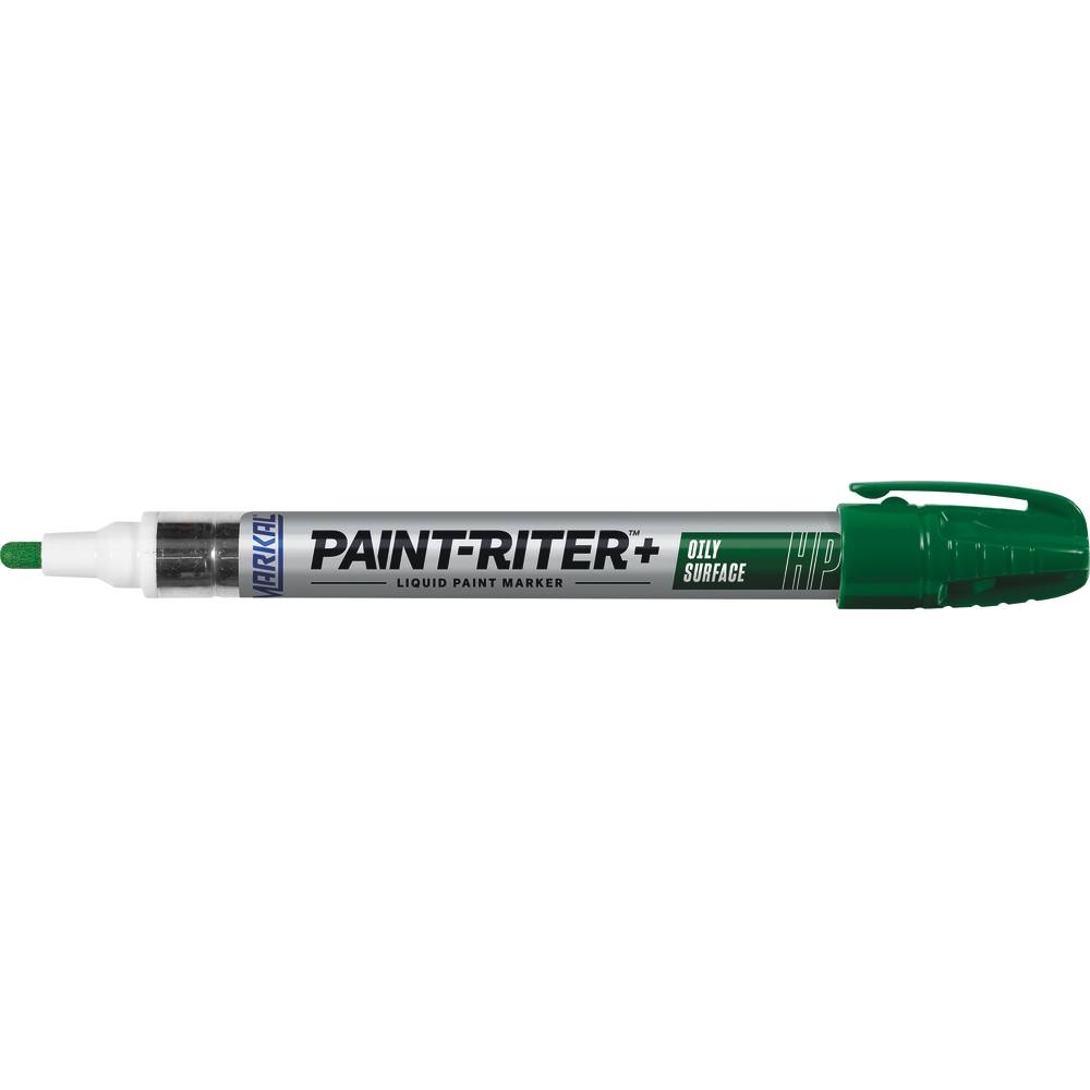 Feutre à peinture liquide permanent vert surface huileuse MARKAL - 08718