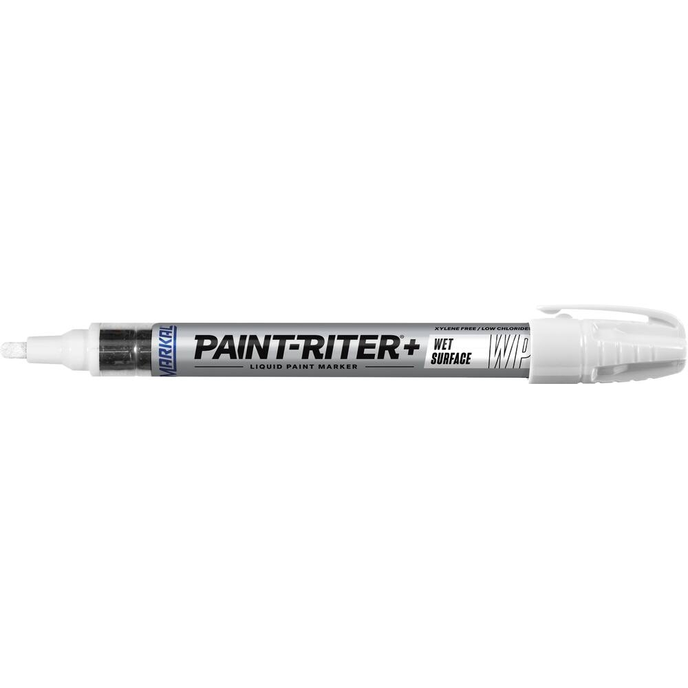 Feutre à peinture liquide permanent blanc surface humide MARKAL - 08722