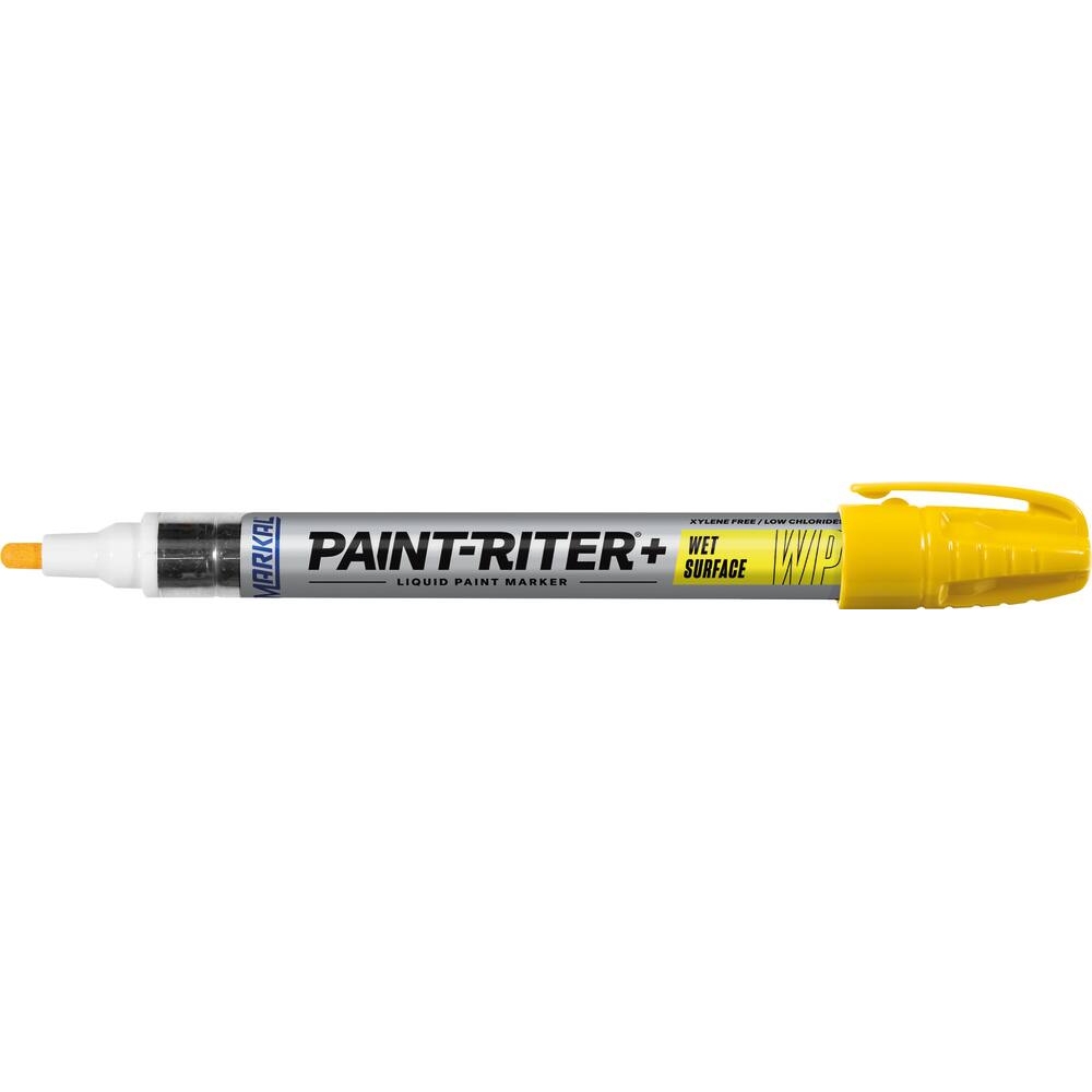 Feutre à peinture liquide permanent jaune surface humide MARKAL - 08724