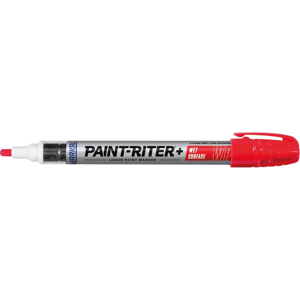 Feutre à peinture liquide permanent rouge surface humide MARKAL - 08726