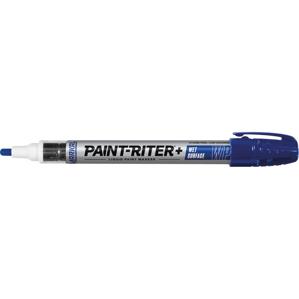 Feutre à peinture liquide permanent bleu surface humide MARKAL - 08728