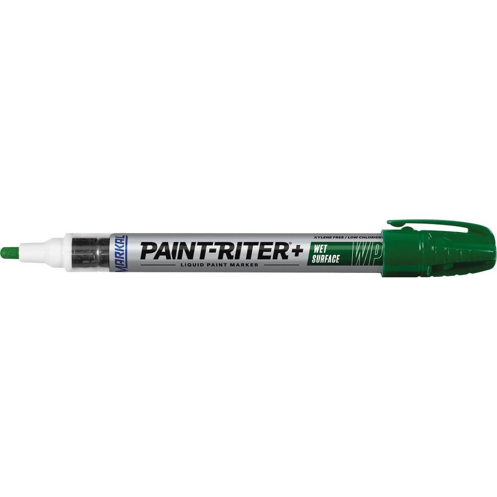 Feutre à peinture liquide permanent vert surface humide MARKAL - 08730