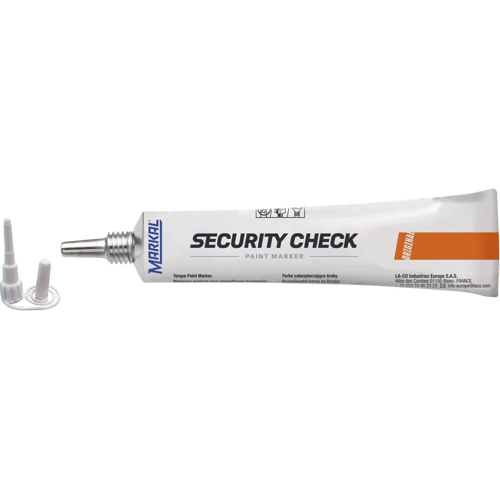 Peinture de sécurité orange pour vis MARKAL - 08796
