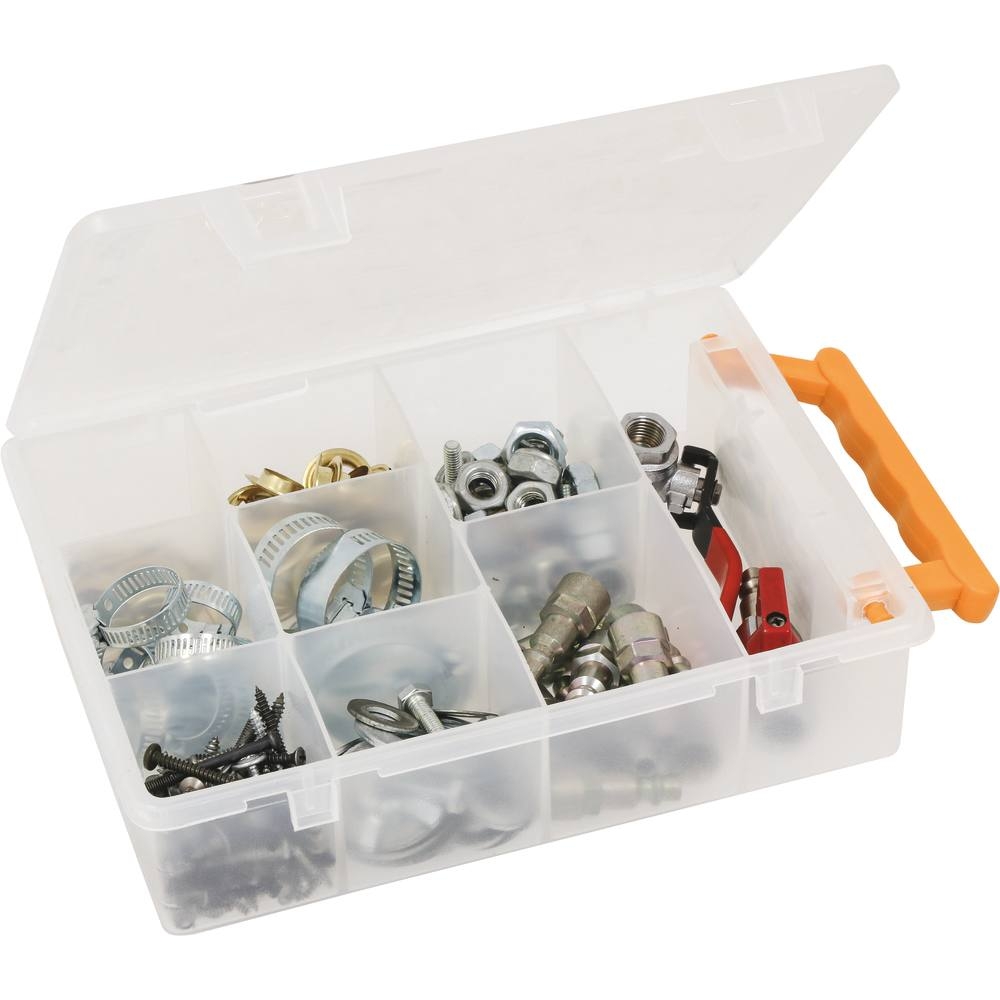 Boîte de rangement 9 cases avec poignée 242x188x60mm - 09024