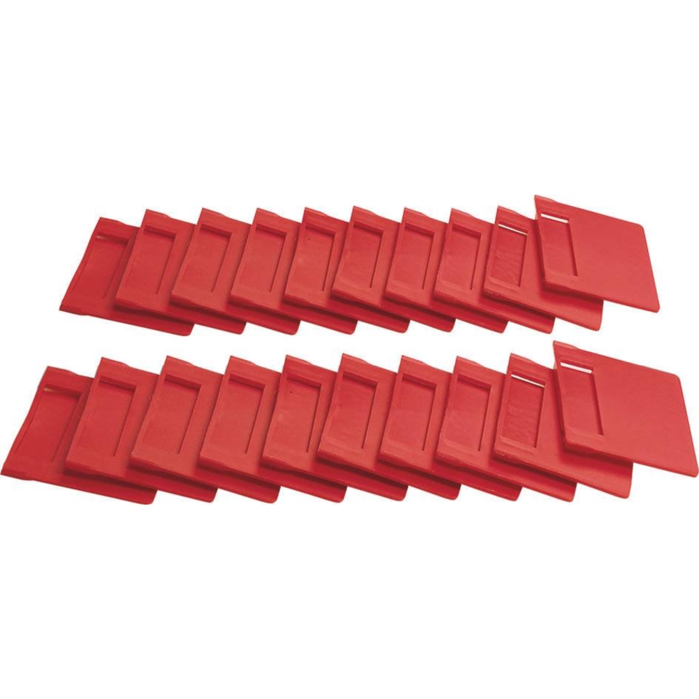 Séparateur rouge pour boîte à bec ref 09044 103x79mm - lot de 20 pcs TAYG - 09045