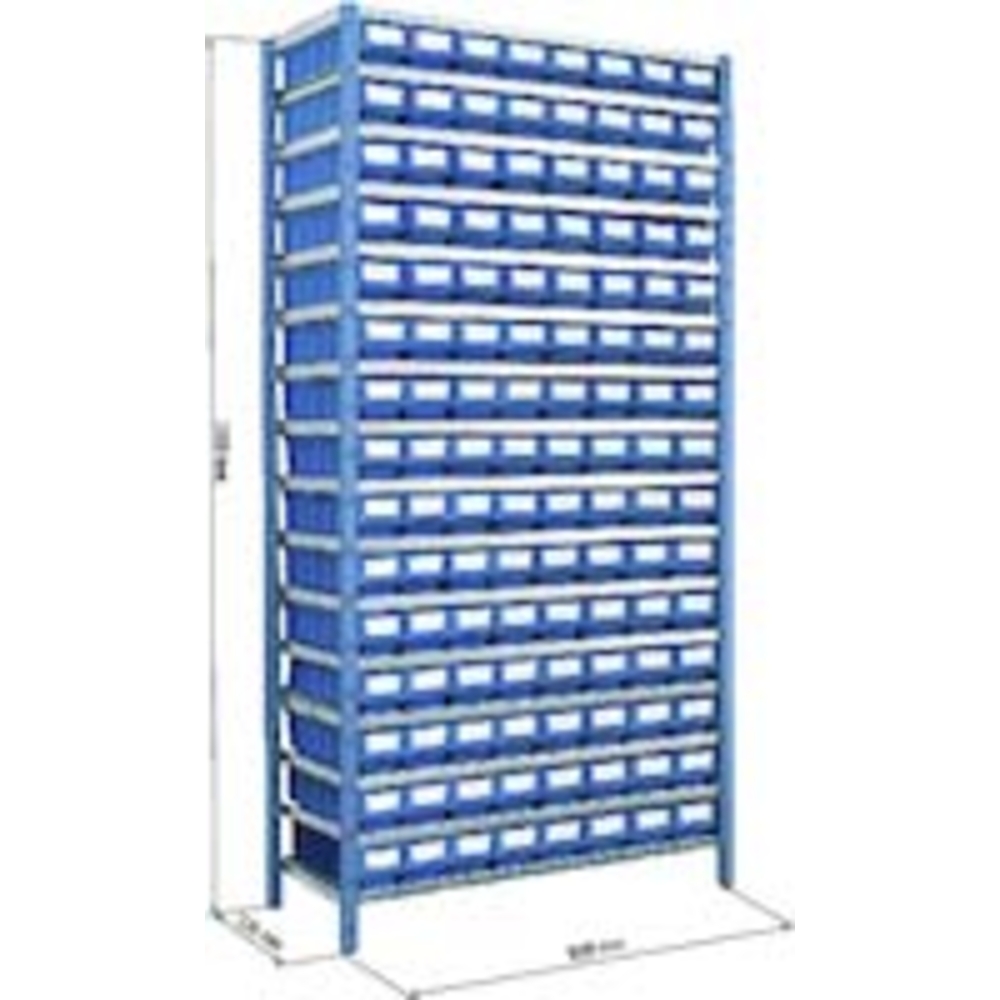 Etagere metallique p/120 casiers TAYG - 09051