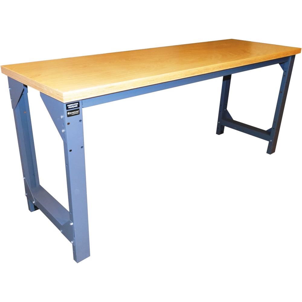 Etabli plateau bois 2000x630mm 1T DRAKKAR - 09054