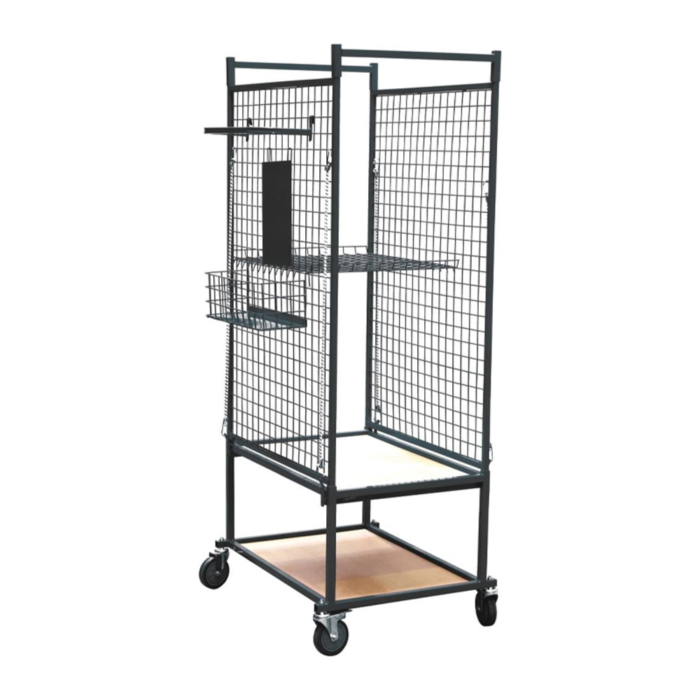 CHARIOT MOBILE DE RANGEMENT POUR PIÈCES MÉCANIQUES ET CARROSSERIE - DRAKKAR EQUIPEMENT - 09060