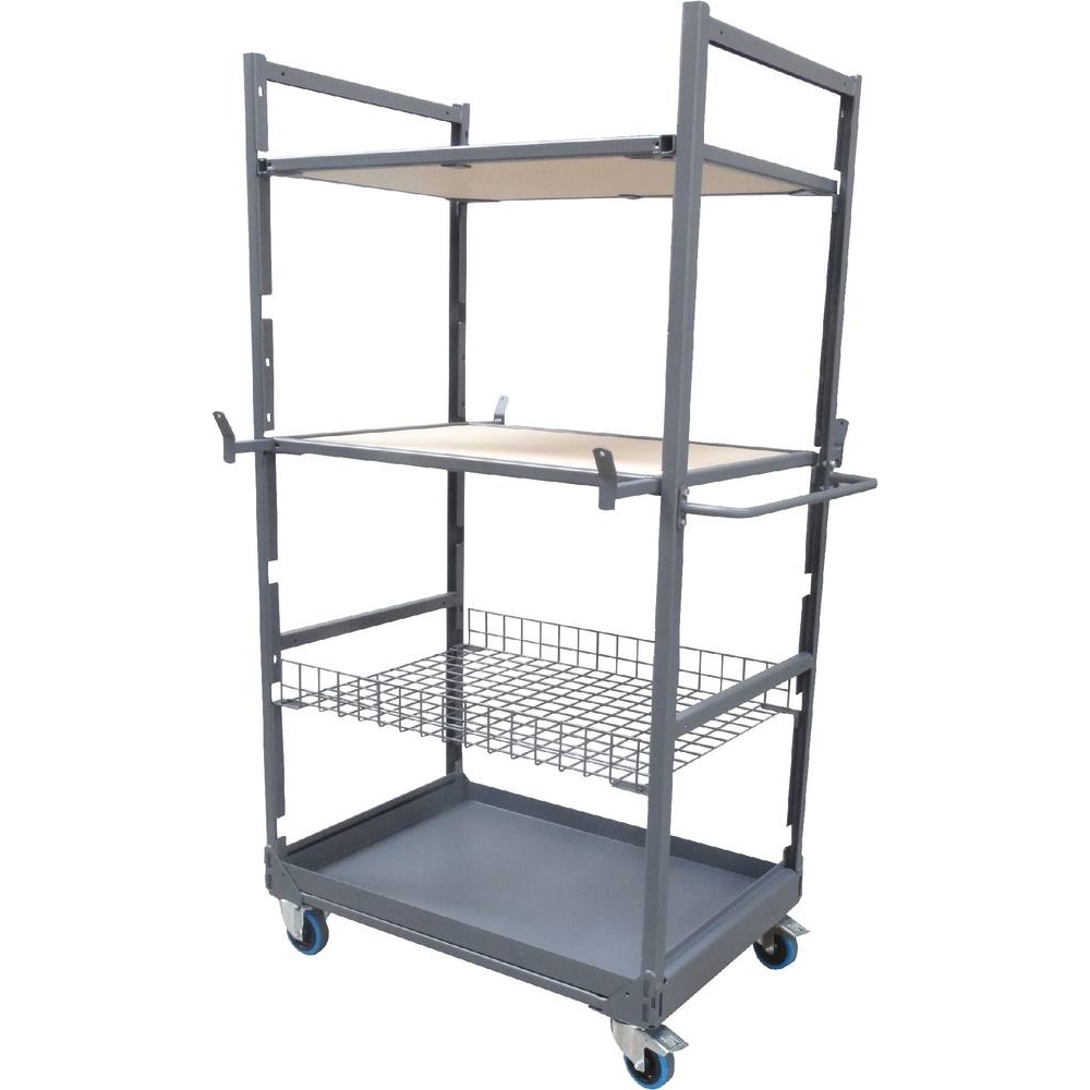 Chariot mobile pour pièces mécaniques ou carrosserie 840x1600x1700mm DRAKKAR - 09064