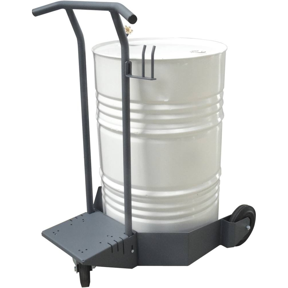 Chariot mobile roule fûts 3 roues 220kg DRAKKAR - 09071