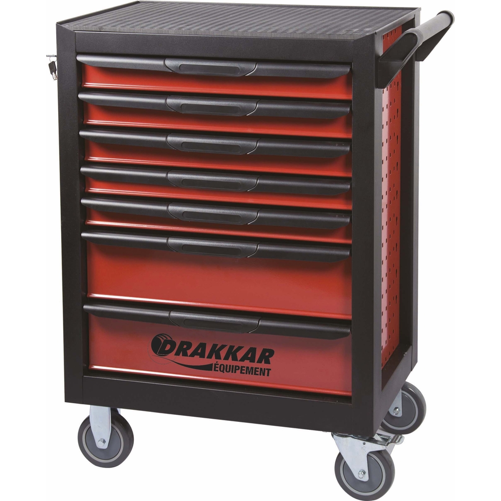 Servante rouge 7 tiroirs DRAKKAR EQUIPEMENT - 09140