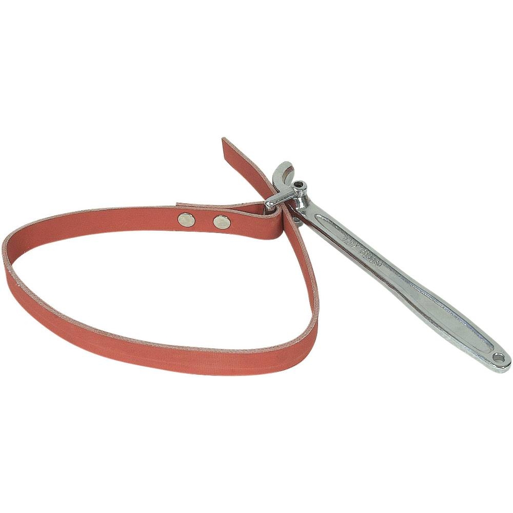 Clé à filtre à sangle en cuir 220mm max DRAKKAR TOOLS - 09177