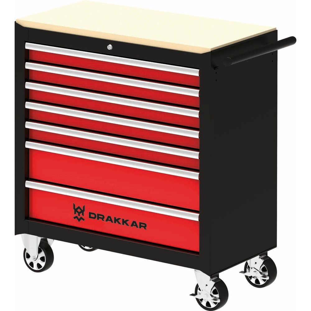 Servante XXL 7 tiroirs 914x458x1008mm DRAKKAR - 09260