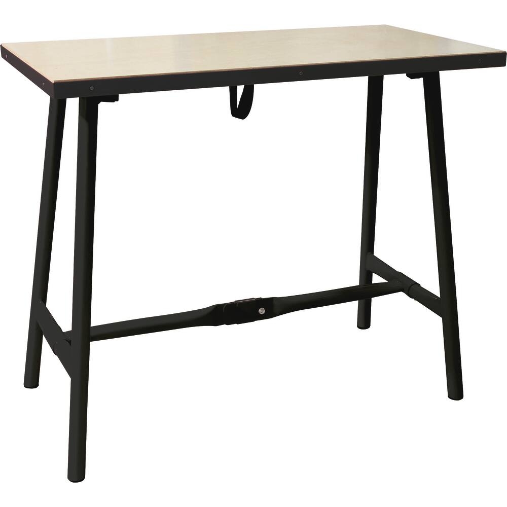 Etabli pliant plateau bois 1005x505mm 100kg DRAKKAR - 09272