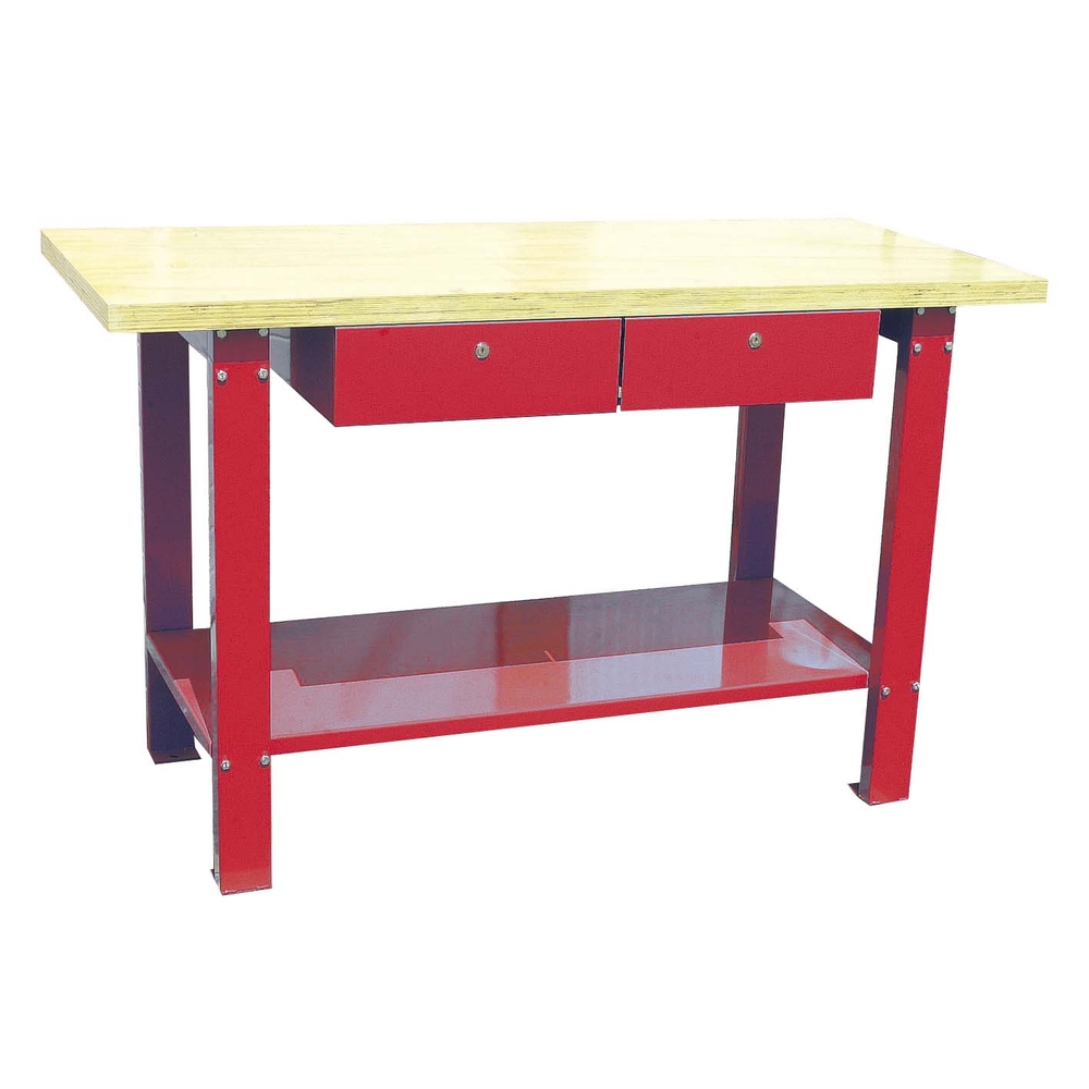 Etabli bois avec 2 tiroirs DRAKKAR EQUIPEMENT - 09277