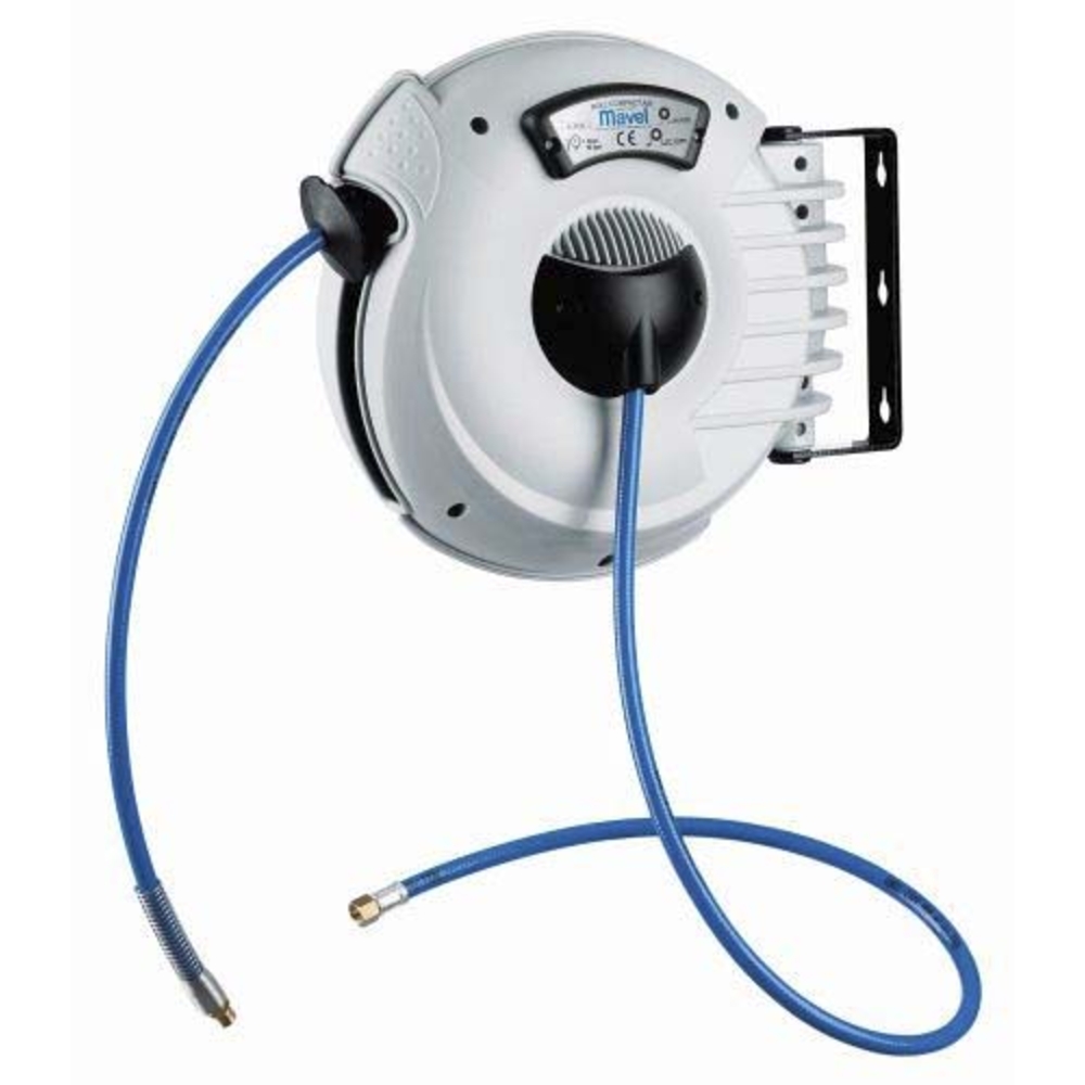 Enrouleur pneumatiques major plus avec galets et guide tuyau MAVEL - 09412