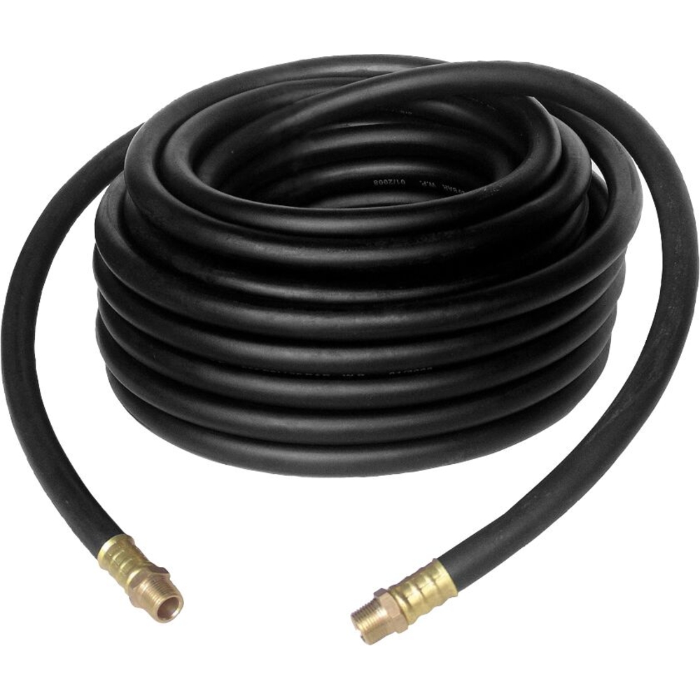Rallonge tuyau air comprimé en caoutchouc raccords mâles 3/8