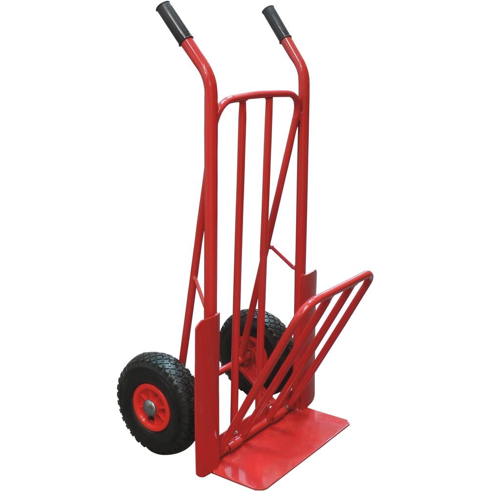 Diable 250kg avec bavette rabattable et roues gonflables DRAKKAR - 09464