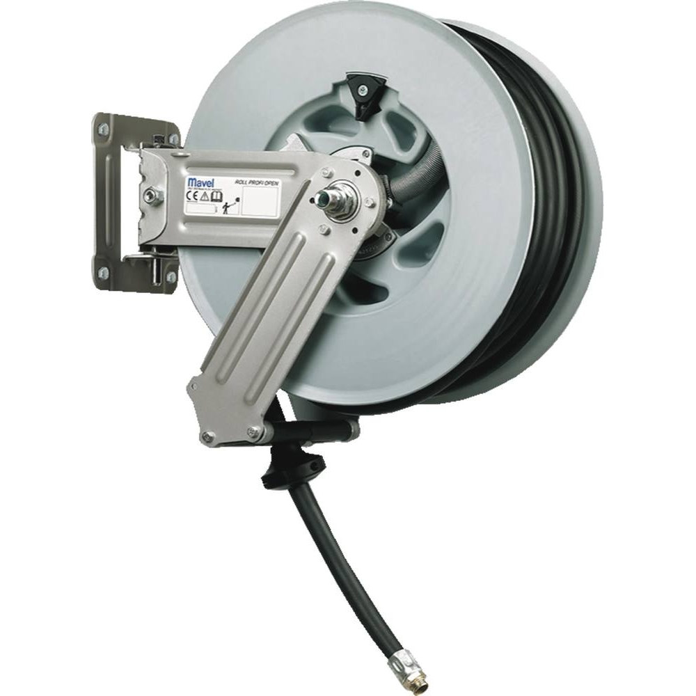 Enrouleur de tuyau d'eau HP 20m 200 bar MAVEL - 09488