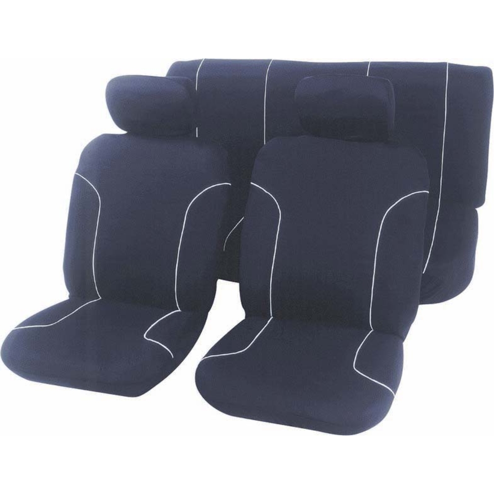 Housse phoenix 100% polyester 6pcs noir - 09610