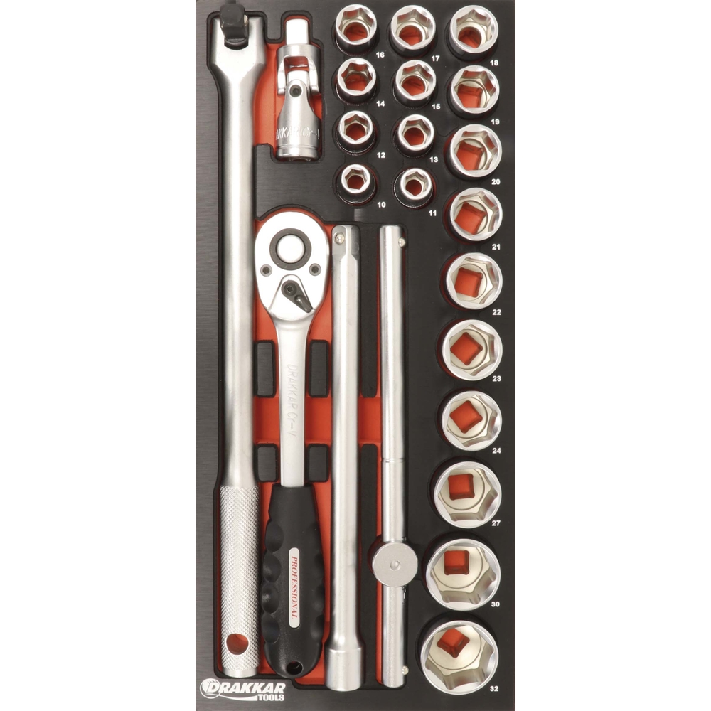 Module mousse finition metal 1 DRAKKAR TOOLS - 09701