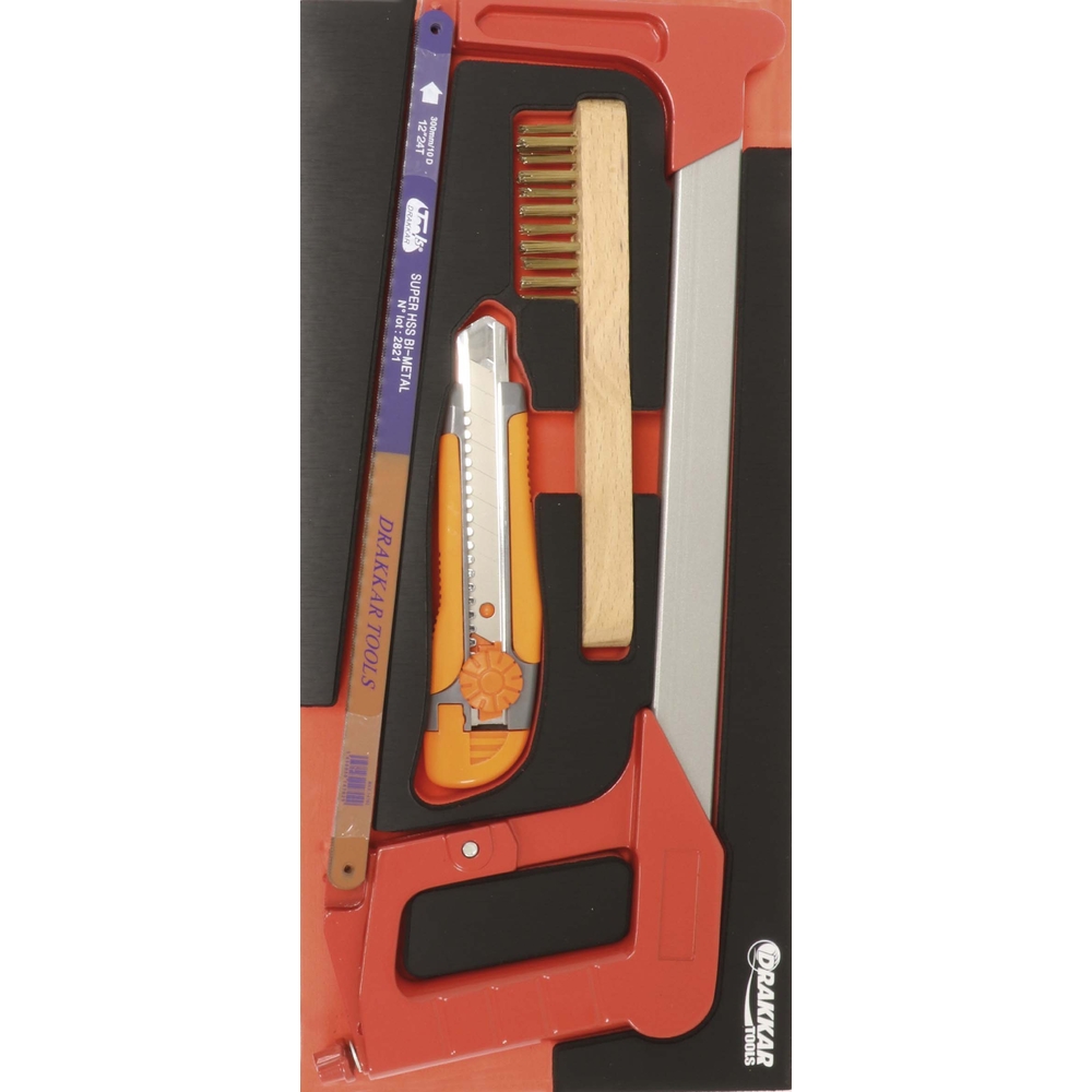 Module mousse finition metal scie a metaux DRAKKAR TOOLS - 09714