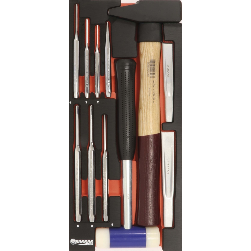 Module mousse finition metal marteaux DRAKKAR TOOLS - 09716