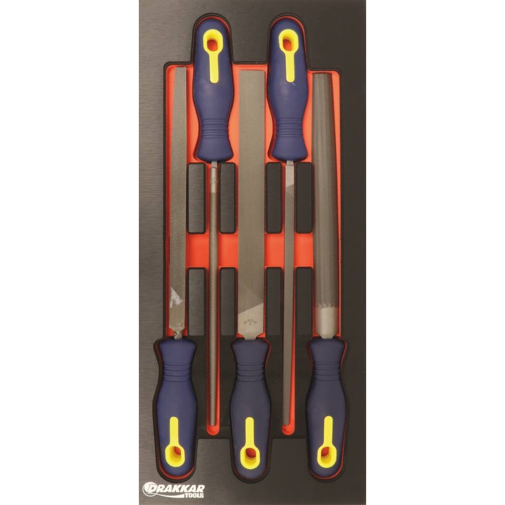 Module mousse 395x178mm métal limes - 5 pcs DRAKKAR TOOLS - 09718