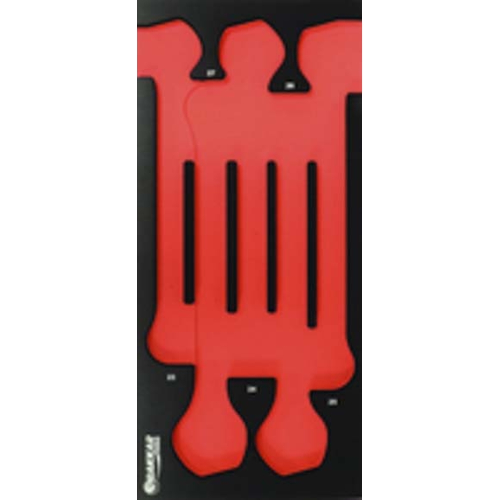 Module mousse finition metal vide cles mixtes 23 DRAKKAR TOOLS - 09755