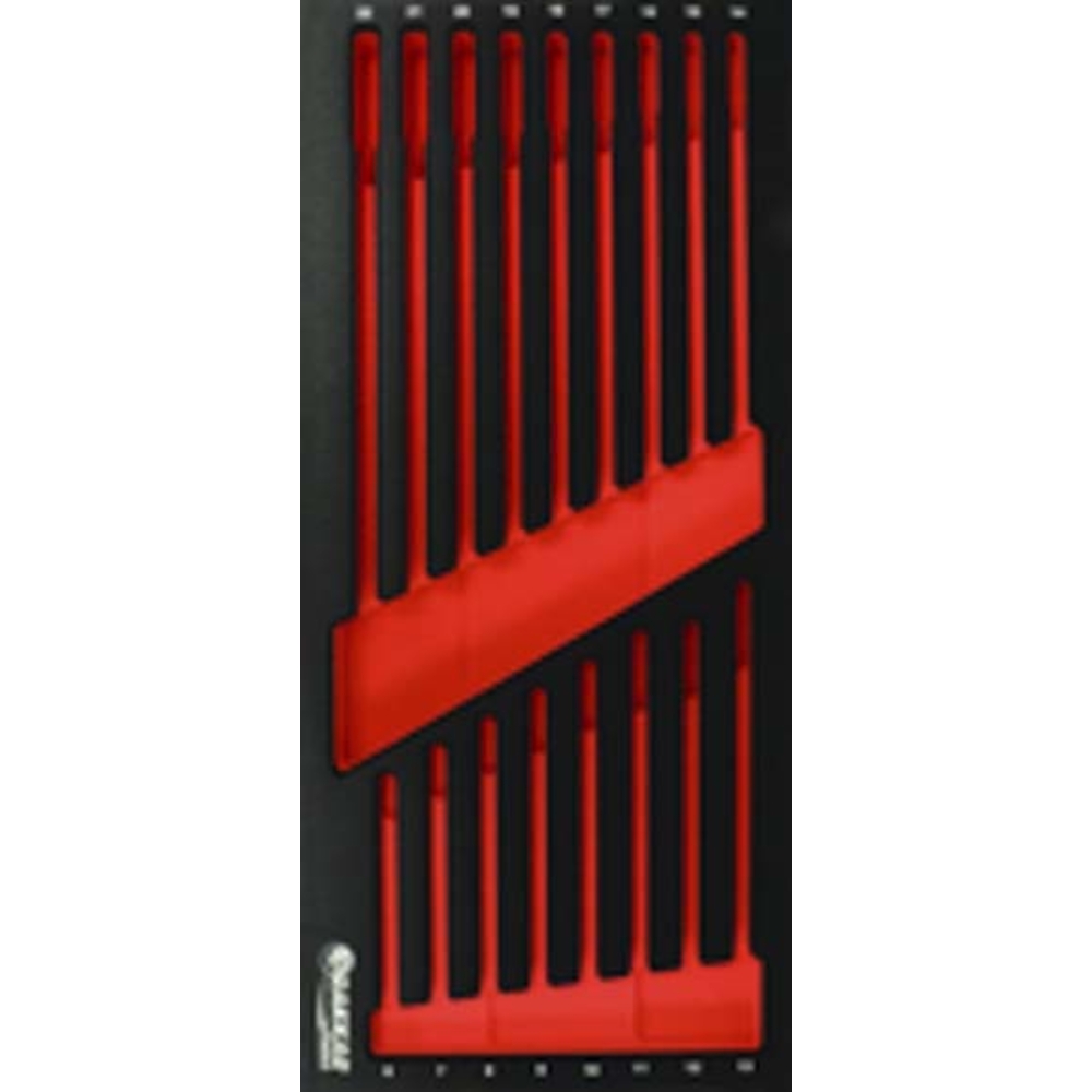 Module mousse finition metal vide cles mixtes 6 DRAKKAR TOOLS - 09756