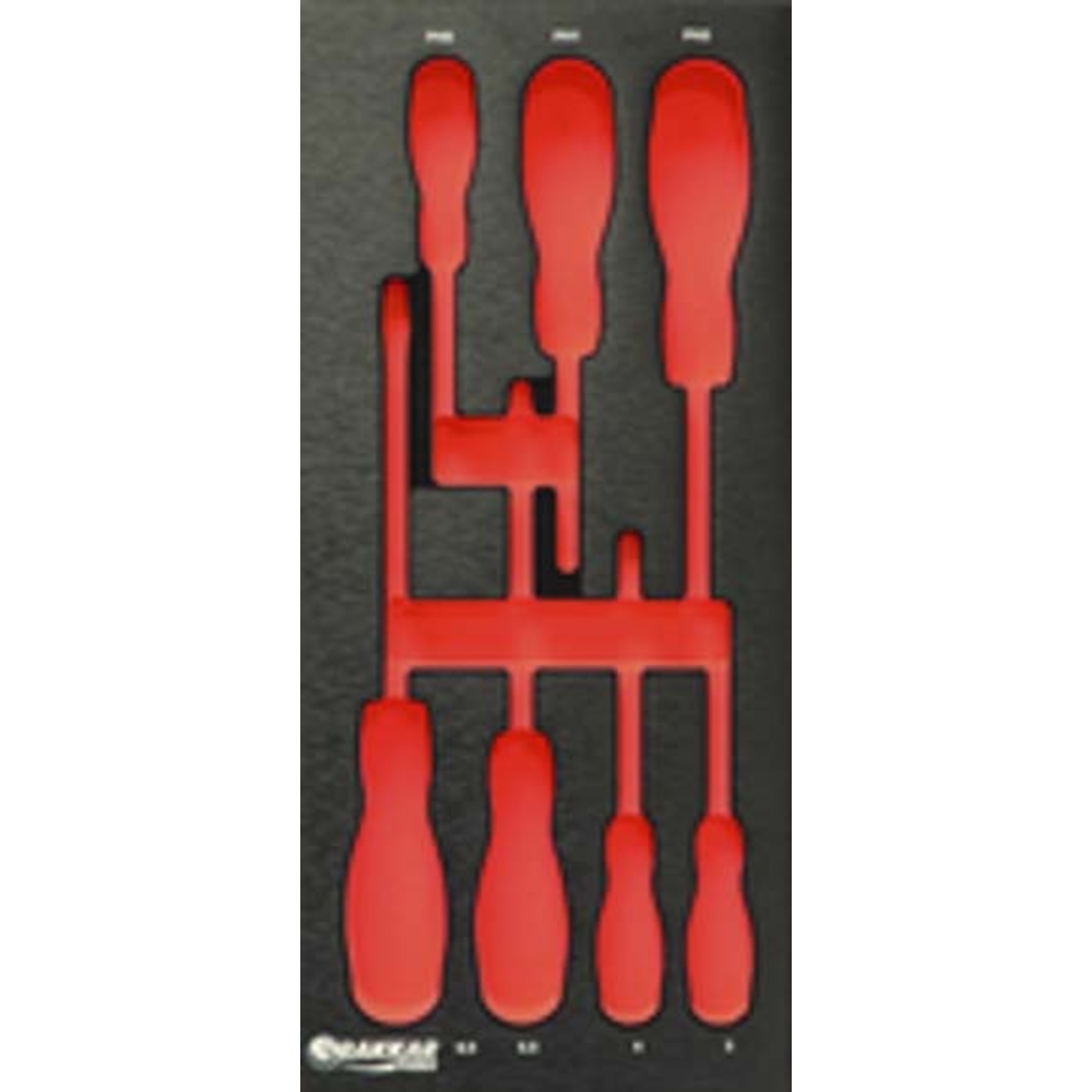 Module mousse finition metal vide tournevis DRAKKAR TOOLS - 09764