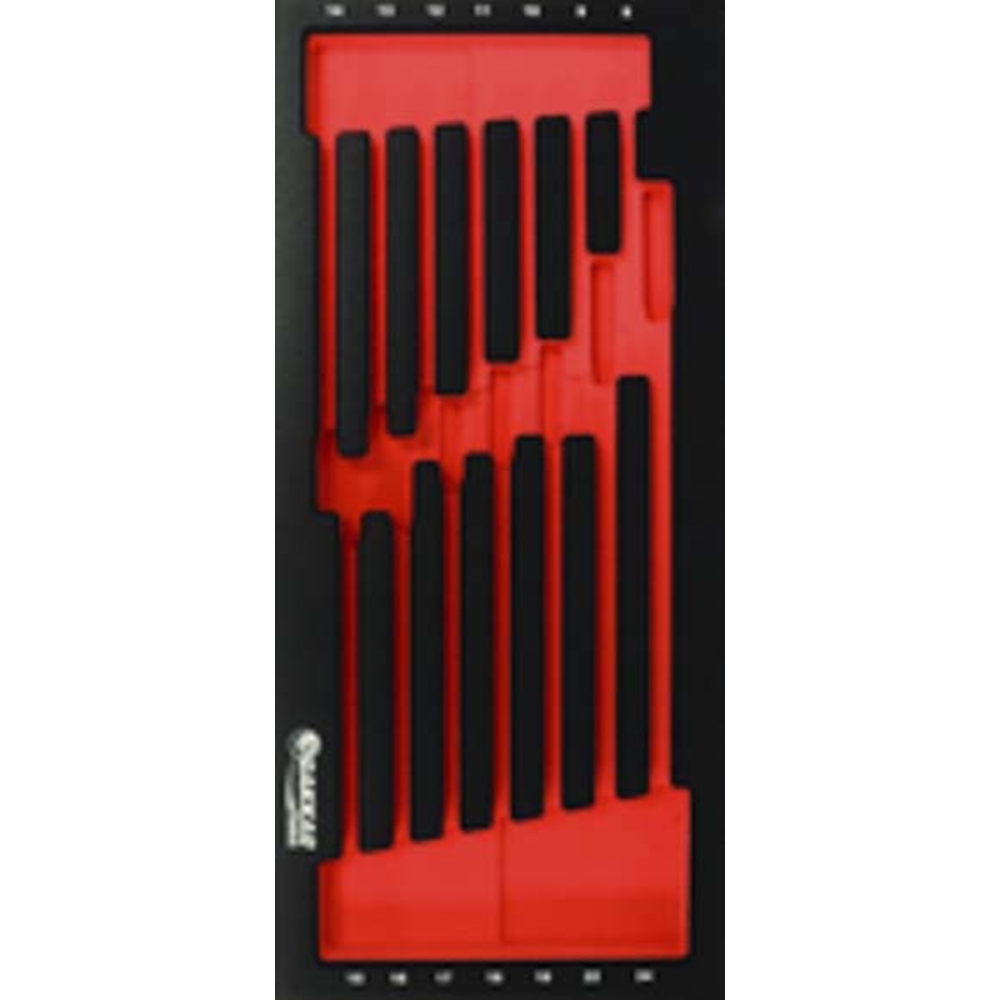 Module mousse finition metal vide cle mixte a cliquet DRAKKAR TOOLS - 09766