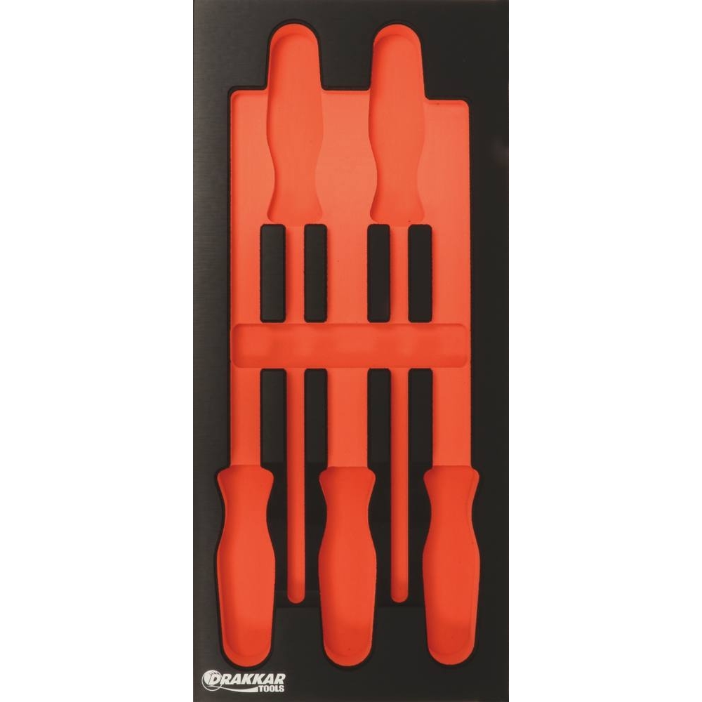 Module mousse 395x178mm métal vide pour limes DRAKKAR TOOLS - 09767