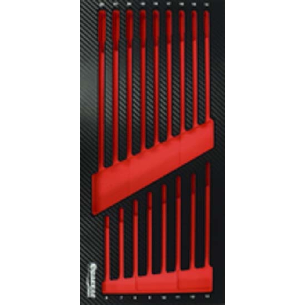 Module mousse finition carbone vide cles mixtes 6 DRAKKAR TOOLS - 09806