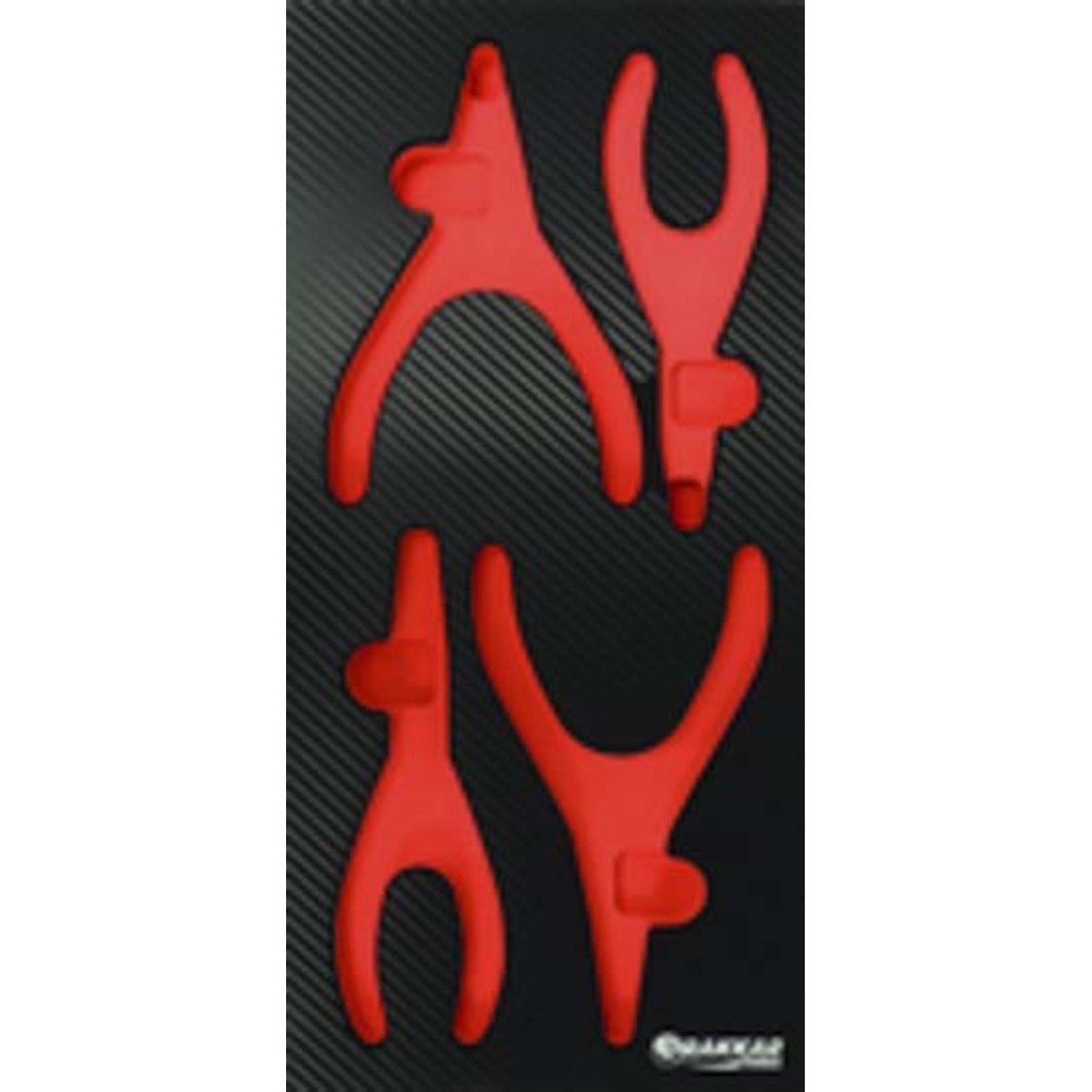 Module mousse finition carbone vide pinces circlips DRAKKAR TOOLS - 09811