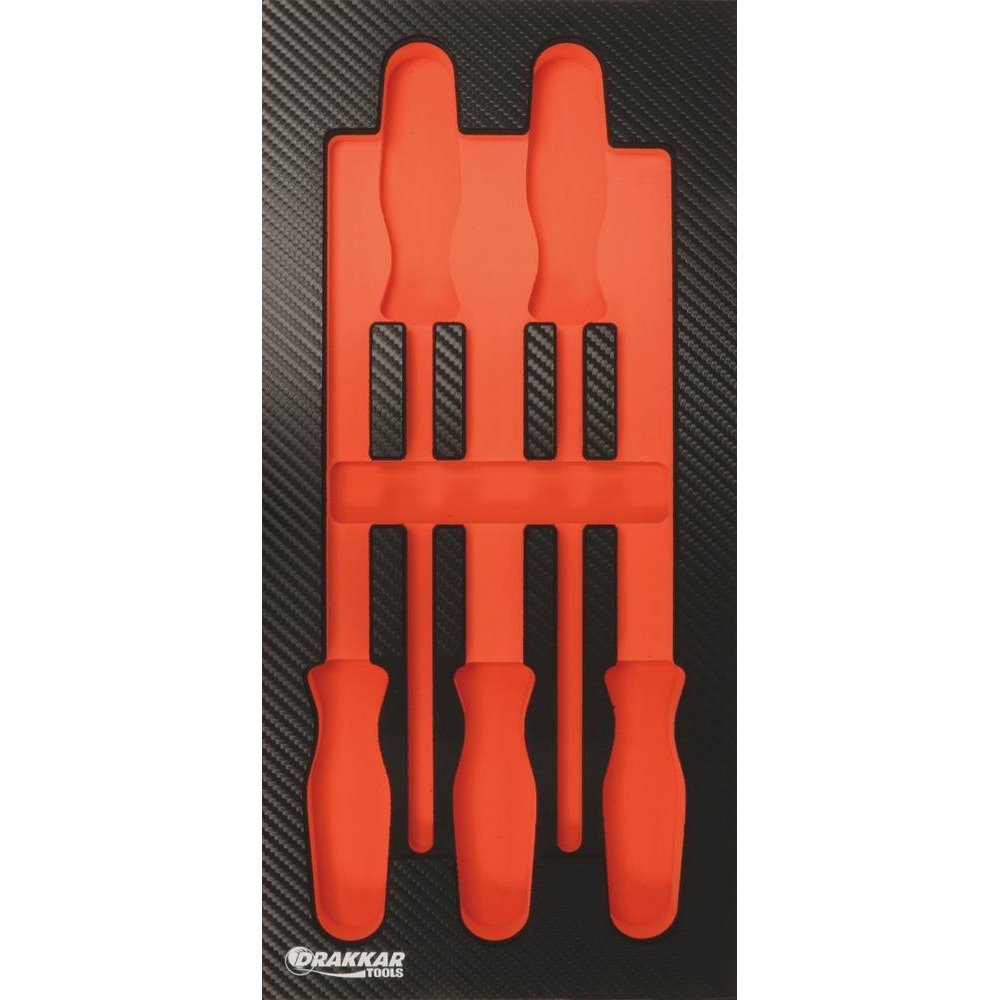 Module mousse 402x189mm carbone vide pour limes DRAKKAR TOOLS - 09818